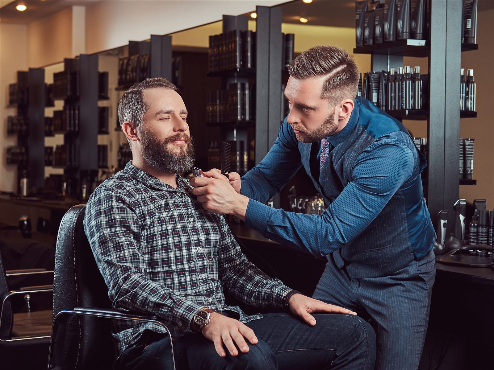 Men Full Service Experience at Maverick Grooming Studio