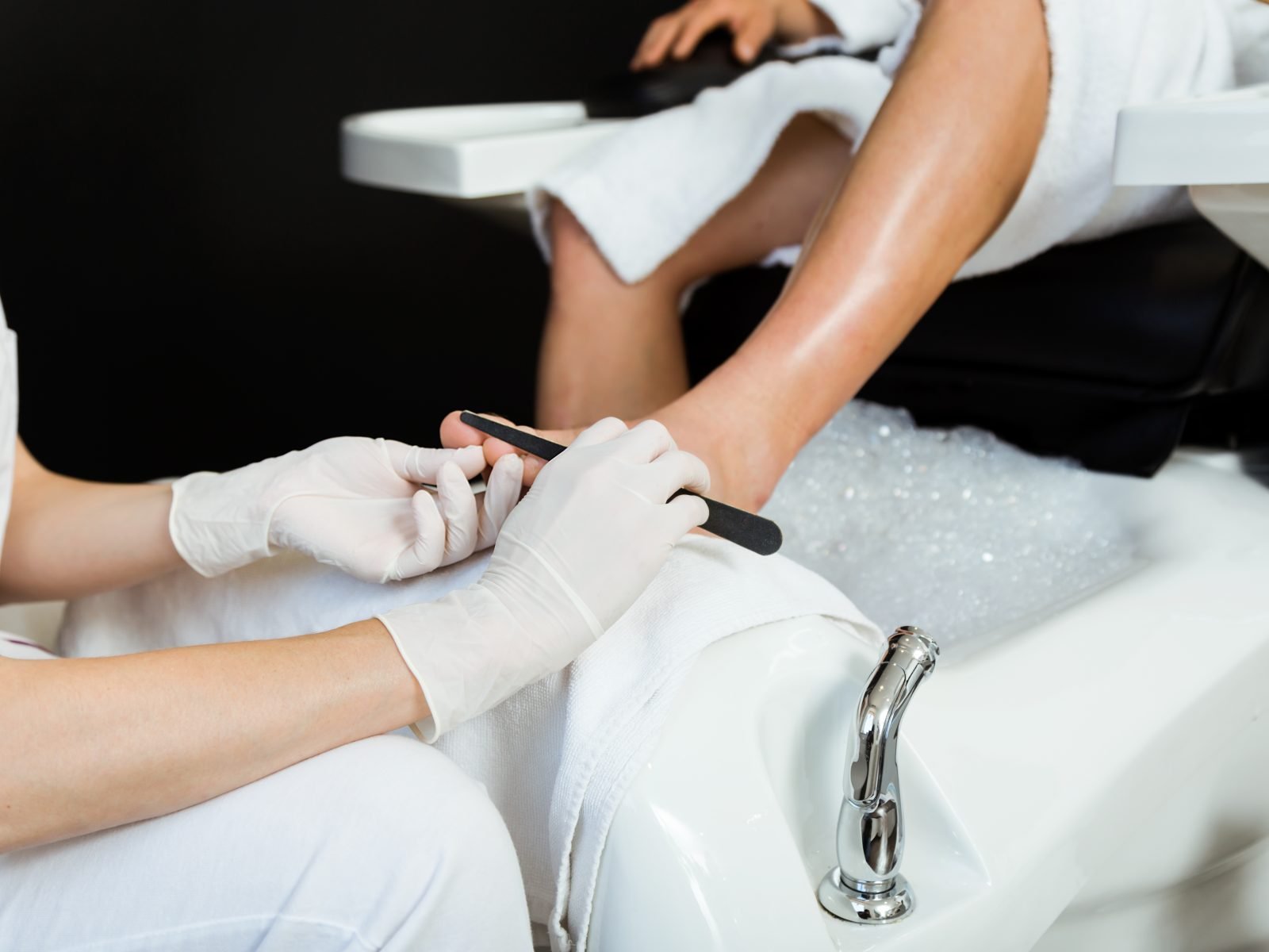 Pedicure at Lavish Hair & Beauty